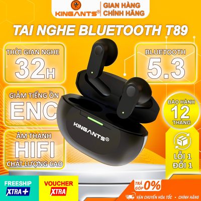 Tai nghe Bluetooth KC-03B chính hãng KINGANTS - Chất âm sống động, hài hòa