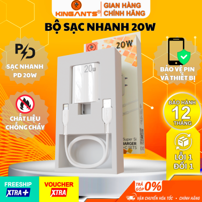 Bộ sạc nhanh KC-02 DU+C SETS 20W