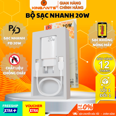 Bộ sạc nhanh  KC-02 TU+C SETS 20W