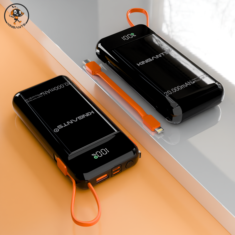 PIN DỰ PHÒNG 20.000mAh KA-04W/B20 CHÍNH HÃNG KINGANTS
